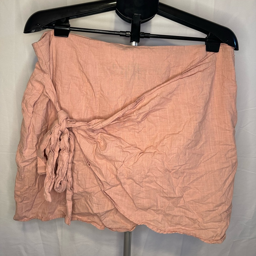 SHEIN Pink Mini Skirt